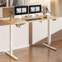 Latitude Run® 43"/55"/63" Home Office Electric Standing Desk Height Adjustable Computer Desk