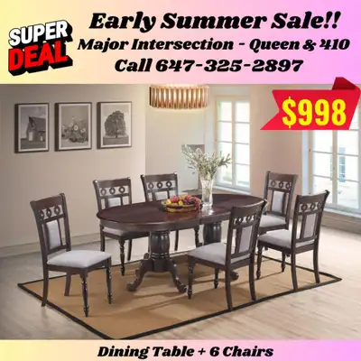 Lowest Prices on Dining Room Furniture! Shop Now!!