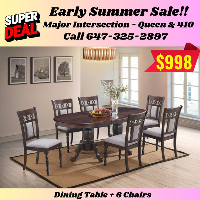 Lowest Prices on Dining Room Furniture! Shop Now!! in Dining Tables & Sets in Toronto (GTA)
