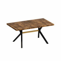 Greenery Rectangular Stretch Dining Table With Tabletop and Centerboard