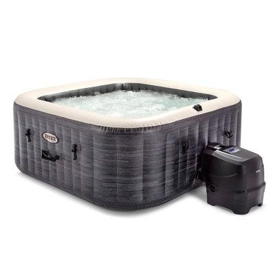 Intex Intex Purespa Plus Inflatable Hot Tub and Cushioned Pillow (4 Pax) in Hot Tubs & Pools