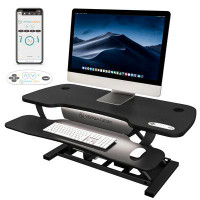 VERSADESK VERSADESK Standing Desk Converter, PowerPro Elite Electric Sit to Stand Desk Riser with App Control