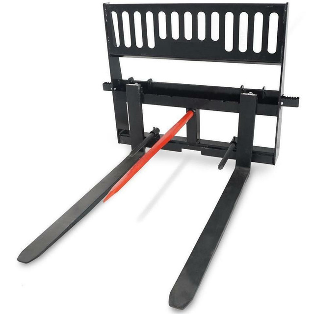 NEW 48 IN HAY BALE SPEAR DELUXE SKID STEER FORKS 48DSF in Other Business & Industrial in Manitoba - Image 4