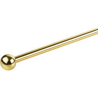 UNIQANTIQ HARDWARE SUPPLY Brass Plated Morris Chair Rod for Reclining Back