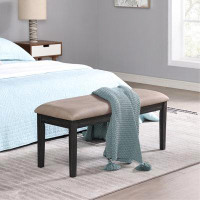 Winston Porter Upholstered Entryway Bench, Bedroom Bench For End Of Bed, Dining Bench With Padded Seat For Kitchen, Livi