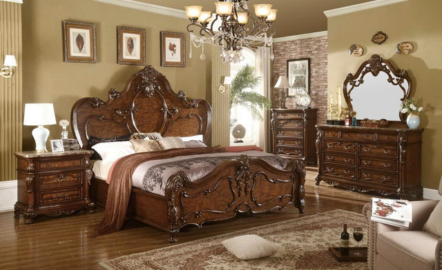Traditional Style Solidwood Bedroom Set  On Sale !! in Beds & Mattresses in Toronto (GTA) - Image 3