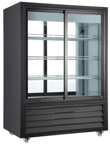 Canco Double Sliding Door 39.5 Pass Through Display Refrigerator in Other Business & Industrial