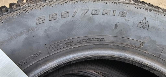 255/70/18 4 pneus HIVER Cooper BON ÉTAT in Tires & Rims in Greater Montréal - Image 3