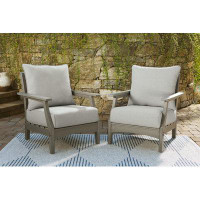 Signature Design by Ashley Visola Patio Chair with Cushions