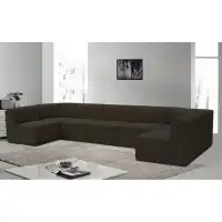 Meridian Furniture USA Ollie 7 - Piece Upholstered Sectional