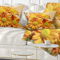 Made in Canada - East Urban Home Floral Flowers in the Garden Lumbar Pillow