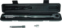 This two-in-one can handle multiple jobs! Tooltech 1/2 inch Micro Torque Wrench (10-150lbs/In)