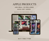 Apple MacBook | iPhone | iPad | Apple Watch | Brand new | Best Price in GTA | Back to school offer