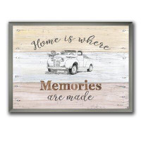 East Urban Home 'Farmhouse Moment  Truck' Picture Frame Print on Canvas
