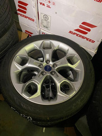FOUR LIKE NEW 19 INCH OEM FORD ESCAPE 5X108 WHEELS NO TIRES