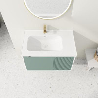 Ebern Designs Hoschton 32'' Single Bathroom Vanity with Ceramic Top