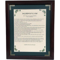 Peter Townsend's Irish Collection Murphy's Law - 8X10
