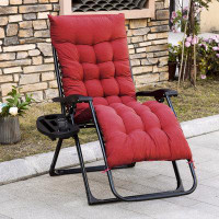 Ebern Designs Outsunny Zero Gravity Chair, Folding Reclining Lounge Chair With Padded Cushion