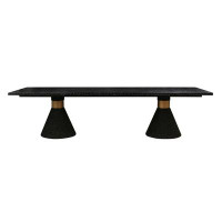 Comfort Design Mats Ricardo Black Rope Rectangular Table
