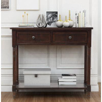 Alcott Hill Traditional Design Console Table With 2 Drawers