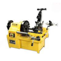 .220V Electric Pipe Threader Machine 1/2- 2 Cutter Trimming Self Oiling System BSP Standard 300243