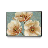 Clicart 'Windflower' by Daphne Brissonnet - Picture Frame Graphic Art Print on Paper