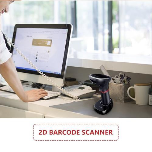 Sunlux 2D Wilreless Barcode Scanner - XL-9610 - Black in General Electronics - Image 4