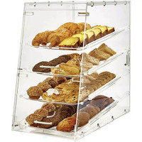Brand New Countertop Four Tier Acrylic Display Case