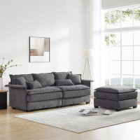 Latitude Run® Osyrus Upholstered Sofa