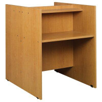 Stevens ID Systems Library Wood 48" Study Carrel