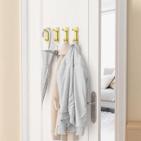 Ebern Designs Self Adhesive Hooks, Heavy Duty Stainless, Extra Sticky 6KG (MAX), Stick On Wall And Door Hooks For Hangin