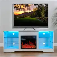 Red Barrel Studio Fireplace Tv Stand