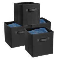 Ebern Designs Fabric Cube Storage Bin