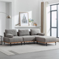 Latitude Run® 100.7'' L-Shape Sectional Sofa