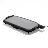 GreenLife Greenlife Healthy Ceramic Nonstick, Extra Large 20" Electric Griddle For Pancakes Eggs Burgers And More, Stay