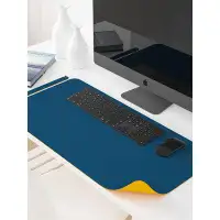 Inbox Zero Luxury Leather Office Computer Desk Mat & Study Table Pad