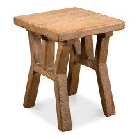 Gracie Oaks Torrent Solid Wood End Table