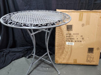 ONLINE AUCTION: Metal Patio Table