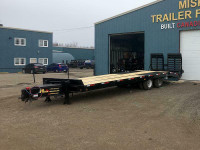 Tag-along Air Brake Float Trailers - Canadian Made