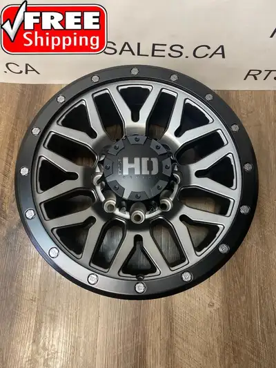 20 inch Fast HD Rims 8x180 Chevy 2500 3500 / FREE SHIPPING CANADA WIDE