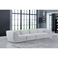 Wade Logan Arens Linen Modular Sofa