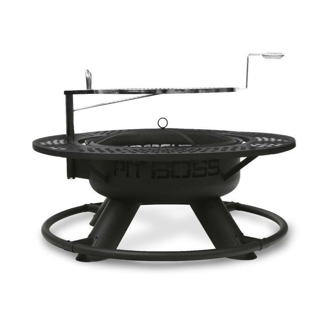 Pit Boss® The Cowboy Fire Pit’s innovative design - 24.8-inch grid diameter in BBQs & Outdoor Cooking
