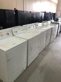 This WEEK 10am to 5pm - USED CLEAROUT on Washers and Dryers - WASHERS $400 to $590 / DRYERS $200 to $250    9267-50 St
