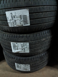 P245/50R19  245/50/19  BRIDGESTONE TURANZA T005 ( all season summer tires ) TAG # 17493