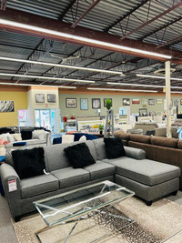 Grey sectional on Sale !!