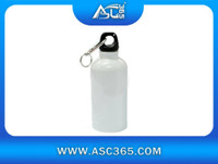 1PC 500ml Aluminium Water Bottle-White for Sublimation Heat Press Transfer # 001401