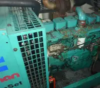 Cummins 100 KVA Diesel Generator in Skidded Shack - M