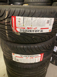 TWO NEW 215 / 35 R19 NANKAG NS2 TIRES -- SALE