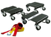 NEW 6 PCS 1500 LBS SNOWMOBILE DOLLY SET MOVER SSNDS