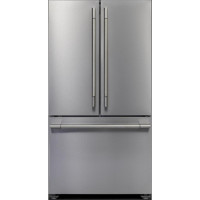 Fulgor Milano 36-inch, 19.86 cu.ft. Counter-Depth French 3-Door Refrigerator with Internal Water Dispenser F6FBM36S2SP -